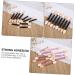 Beavorty 40pcs Sponge Stick Shimmer Eyeshadow Stick Makeup Brush Tool Portable Eyeshadow Applicator Supplies - Buy Online on GoSupps.com