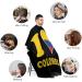 I Love Colombia Flag Hair Cutting Cape | Professional Barber Apron for Salon Hairdressing - Buy Online on GoSupps.com