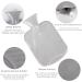 TSLBW 850ML PVC Hot Water Bottle with Fluffy Cover - Portable Hand Warmer for Aches & Pains - Buy Online on GoSupps.com