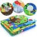 Teytoy Infant Soft Book - Montessori Educational Baby Toy | Nontoxic Fabric Touch & Feel Cloth Book for Babies, Infants & Toddlers - Buy Online on GoSupps.com