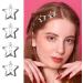 20 Pieces Star Hair Clips Silver Star Hair Clips Non-slip Hair Clip Accessories Five-Pointed Star Hair Accessories Metallic Hair Accessories - Buy Online on GoSupps.com