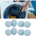 LANTRO JS Pack of 8 Dryer Balls for Tumble Dryer Washing Ball Dryer Balls Hedgehog Balls for Home Clothes Cleaning Reusable - Buy Online on GoSupps.com