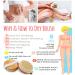 Body Brush for Wet or Dry Exfoliating | Gentle Massage Nodes | Cellulite and Dry Skin Treatment | Improve Circulation | 1 Count - Buy Online on GoSupps.com