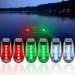 6pcs LED Navigation Lights for Boats Kayak - Safety Light with 3 Flashing Modes - Easy Clip-On Kit for Boat Bow, Stern, Mast, Paddles - Kayaking Accessories for Yacht, Bike Tail - Red Green White - Buy Online on GoSupps.com