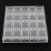 ZHONGHE 20 Girds Makeup Organizer Nail Art Storage Box Clear Display Case Organizer Holder For Jewelry Nail Rhinestone Beads Box Transparent - Buy Online on GoSupps.com