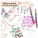 34 Dual Brush Tip Coloring Markers for Adults - Fine Tip Calligraphy Pens for Journaling, Drawing, and Doodling - Buy Online on GoSupps.com