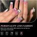 Short Duck Nail Tips - 120 Pcs Clear Curved Full Cover Acrylic Nails Wide Short French False Nails for Home DIY Nail Art 12 Sizes - Buy Online on GoSupps.com