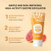 Orange Peeling Gel - 50g Effective Cleanser for Deep Exfoliators | Light Organic Face & Body Scrub Gel | Moisturizing Facial Scrub - Buy Online on GoSupps.com