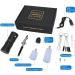 Nlapldy Airbrush Kit with Upgraded 7.4V 34PSI Air Brush Gun - Rechargeable Cordless Portable Paint Gun for Nail Art & Tattoo - 0.4mm Nozzle (Black) - Buy Online on GoSupps.com