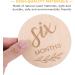 Toyvian Monthly Milestone Wooden Monthly Baby Milestone Cards Newborn Photography Props Baby Growth and Pregnancy Growth Cards Milestone Wooden Circles Milestone Cards - Buy Online on GoSupps.com