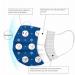 50Pcs Kids Christmas Disposable Face_Masks with Santa Elk Designs 3-Ply Breathable_Masks with Nose Wire for Holiday Party Color_i - Buy Online on GoSupps.com