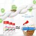 Color Safe Bleach Liquid Stain Removal Bleach Concentrated Formulas | Fast Dissolving Cleaning Supplies 120g Brightening Formula for Home and Hotels Rowces - Buy Online on GoSupps.com