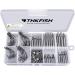 Thkfish 28-Piece Fishing Accessories Set - Drop Shot Weights Rig Kit and More for International Anglers - Buy Online on GoSupps.com
