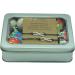Swizzels Lollies Bundle with Love and Friendship Bracelets and TinTastic Silver Window Lid Tin - Mixed Flavours - Buy Online on GoSupps.com