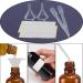 YIZHAO Clear Glass Spray Bottles 4oz - 9 Pcs Fine Mist Refillable for Essential Oils Perfume Aromatherapy & Travel - Durable Metal Cap - Buy Online on GoSupps.com
