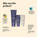 DANS UN JARDIN Beard Shaving Kit Made in Canada - Shower Gel After-Shave Balm & Shaving Gel - Sea Breeze - Skin-Friendly - Beard Gift Set for Silky Smooth Shave - All Skin Types - Vegan - 3-Pack - Buy Online on GoSupps.com