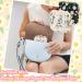 TIESOME Daisies Sanitary Napkin Storage Bag 2 Pcs Embroidery Menstrual Cup Pouch Cotton Soft Period Holder Bag Portable Tampon Holder Pad Pouch Period Kit Bag for Women Teen Girls - Buy Online on GoSupps.com