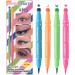  Lunaobrik Eye Makeup Pencil - Waterproof Liner 4 Colors Makeup Pencil Stamp | Liner Pencil Stamp for Bride Wife Daughter Lover Eyeliner Pens OJ - Buy Online on GoSupps.com