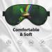 Adjustable Double-Sided St. Patrick's Day Sleep Mask - Soft Eye Covers for Perfect Shading & Reduced Eye Edema - Buy Online on GoSupps.com