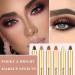 6Pcs Colorful Glitter Eyeshadow Stick Set High Pigmented Long Lasting Waterproof Eye Shadow Sticks Makeup Sets Easy to Apply Shimmer Cream Professional Eyeshadow Pencil Crayon Set - Buy Online on GoSupps.com