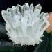 1pc White Transparent Quartz Crystal Cluster Specimen Suitable for Home Crystal Cluster (Size : 600g)