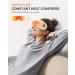 ALLJOY Eye Massager with Heat & Cooling - Rechargeable Bluetooth Heated Eye Mask for Migraines Dry Eyes Dark Circles - Perfect Gift for Birthdays & Father's Day - Buy Online on GoSupps.com