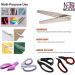 NEJLSD Pinking Shears for Fabric - Stainless Steel Professional Sewing Scissors Zig Zag Craft Scissors (Scalloped 5mm) - Buy Online on GoSupps.com