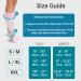360 RELIEF Copper Compression Socks - Graduated Athletic Fit for Women & Men | Support for Running, Nurses, Pregnancy | Pink S-M - Buy Online on GoSupps.com