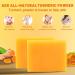 2 Pack Turmeric Soap Bar & Exfoliating Pads - Cleanse & Moisturize Acne Scars | Vitamin B5 & Lemon Infused - Buy Online on GoSupps.com