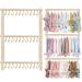 MOFASVIGI Headband Holder for Baby Girls Macrame Head Bands Organiser Boho Wall Hanging Decor Hairband Holder Hair Accessories Organizer Storage for Baby Girls Newborn Infant Toddlers Kids Boho Headband Holder