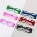 Fancy Screwless Metalless Reading Glasses for Women - 6 Pack +0.50 Spring Hinges in 6 Stylish Colors - Buy Online on GoSupps.com