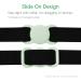 Kuaguozhe Bright Green Silicone Case for Apple AirTag - GPS Finder Dog Collar Holder & Pet Loop Sleeve - Buy Online on GoSupps.com