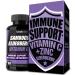 Sambucus Elderberry Zinc Vitamin C Supplement Provides Elderberry Immune Support Vitamin Zinc Vitamin C As Immune Booster for Adult  Immunity Booster & Black Elderberry Supplement (2 Mon Supply) 1