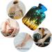 Naanle 2L Hot Water Bottle with Lid - Coconut Palms | Transparent Hot Water Bottle for Menstrual Cramps Relief & Heat Therapy - Buy Online on GoSupps.com