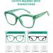 Eyekepper 4-Pack Cat-Eye Reading Glasses for Women - Rhinestone +2.5 Strength Eyeglasses in Mix Colors - Buy Online on GoSupps.com
