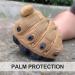 Firschoie Tactical Gloves - Military & Motorcycle Gloves with Hard Ankle Protection & 2-Finger Touchscreen for Jungle Trekking & MTB - Brown M - Buy Online on GoSupps.com