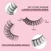 Parriparri Russian Cat Eye False Eyelashes - 10 Pairs | Wispy & Fluffy D Curly Hybrid Strip | Lightweight 3D Effect Fake Lashes - Buy Online on GoSupps.com