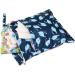 Damero 3 pcs Baby Wet Dry Cloth Diaper Bag - Reusable Travel Diaper Organiser (Whale) - Buy Online on GoSupps.com