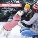 Buy Lianzimau Dog Sweater - Fleece Jacket for Big & Medium Dogs - Warm Winter Coat - Pink - 1 Pack - Buy Online on GoSupps.com