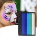 Kids Face Palette Rainbow Face Paint 6 Colors Watercolor Makeup Painting Supplies for Stage Wedding Festival Children Adults Christmas Halloween Cosplay Compact Set 25g - Buy Online on GoSupps.com
