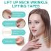 Instant Neck Lift Tape - Face & Neck Lifting Stickers - Adhesive Patch for Double Chin Reduction, Wrinkle Smoothing, and Fine Line Fading - 4 Lift Bands + 20 Replacement Tapes - Buy Online on GoSupps.com