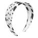 Buy Retro Black White Dots Headband Hair Accessory | Stylish Elastic Hairband for All Occasions | Worldwide Shipping - Buy Online on GoSupps.com
