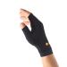 FITITUDE: Infused Copper Pair of Compression Gloves Half Finger helps You Recover from Arthritis, Swelling, Joint and Hand Pain Relief Medium