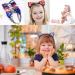 10 Cat Ear Headbands for Girls - Fun Party & Concert Accessories | Colorful Cat Ears Head Decoration - Buy Online on GoSupps.com