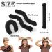 Heat-Free Curlers Set - 3 Pieces for Heatless Overnight Curls | Ideal for All Hair Types | Khaki Color - Buy Online on GoSupps.com