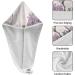 Purple Flower Tree Hair Towel 2 Pack | Super Absorbent Quick Dry Hair Turbans for Women & Girls - Buy Online on GoSupps.com