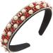 amangul Headbands for Woman Wide Brims Headbands e Style Washing Face Headbands Teens Girl Makeup Hairband(Red) - Buy Online on GoSupps.com