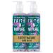 Faith In Nature Natural Lavender and Geranium Hand Wash Set Nourishing Vegan and Cruelty Free No SLS or Parabens 2 x 400 ml