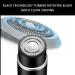 Buy Mini Electric Razor for Men - Portable USB Rechargeable Waterproof Shaver & Trimmer | Compact Blue Rotary Shaver for Travel - Buy Online on GoSupps.com