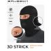 Brubeck Storm Hood for Ladies & Men | Balaclava & Ski Mask | Wind & Motorcycle Face Mask Black S-M - Best for Outdoor Sports - Buy Online on GoSupps.com